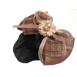 Ribbon Hair Net with Clip 